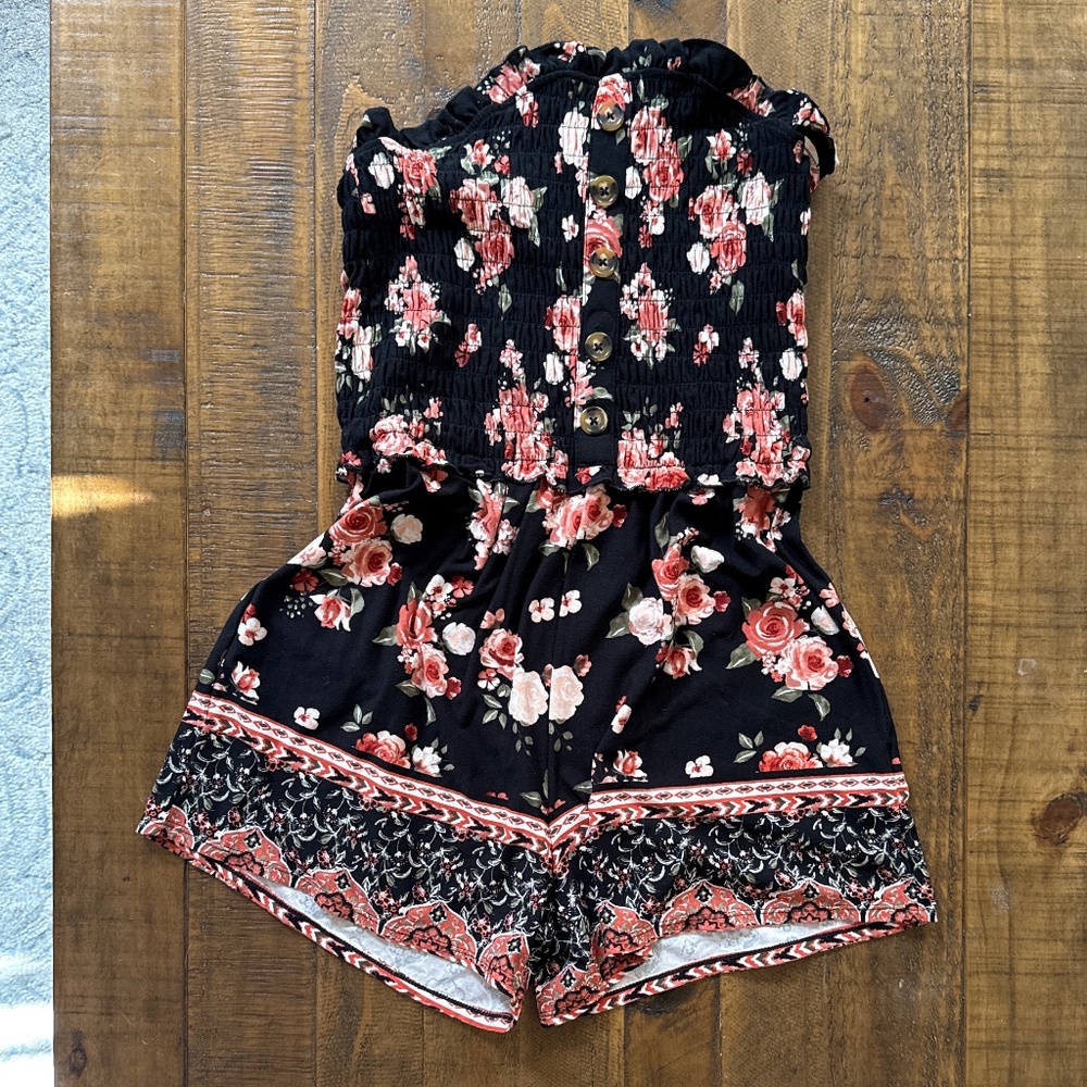 Floral Romper